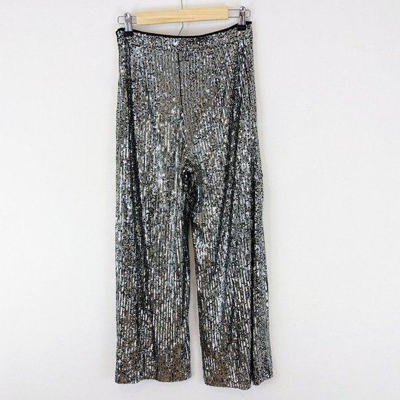 Code x Mode Sequin Pants Wide Leg - Picture 7 of 9
